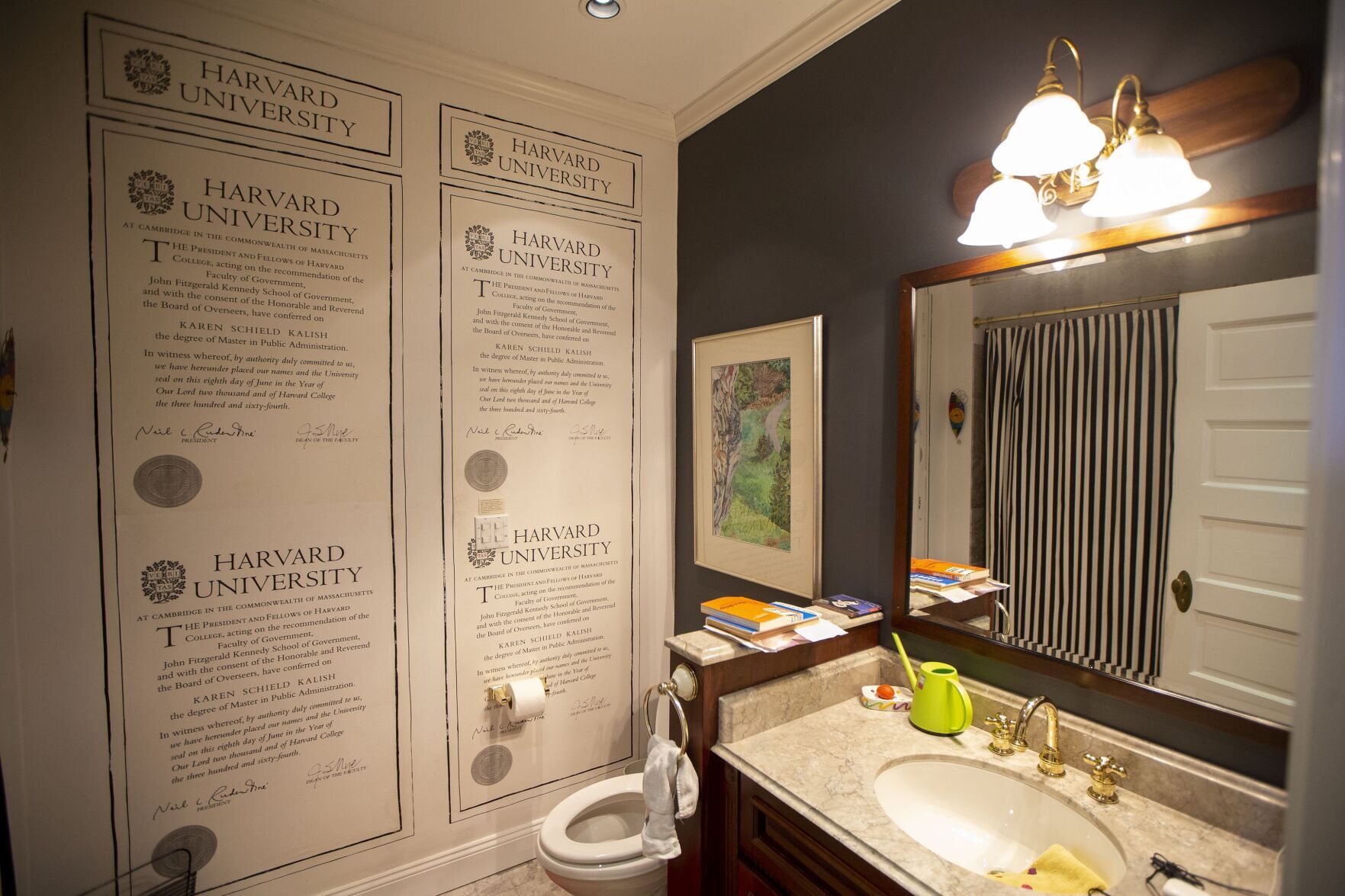 At Home: Karen Kalish colorful classic home